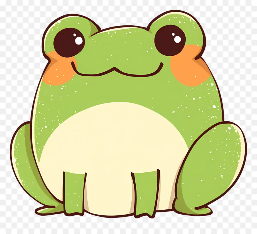 Grenouille De Dessin Animé，Grenouille Verte PNG