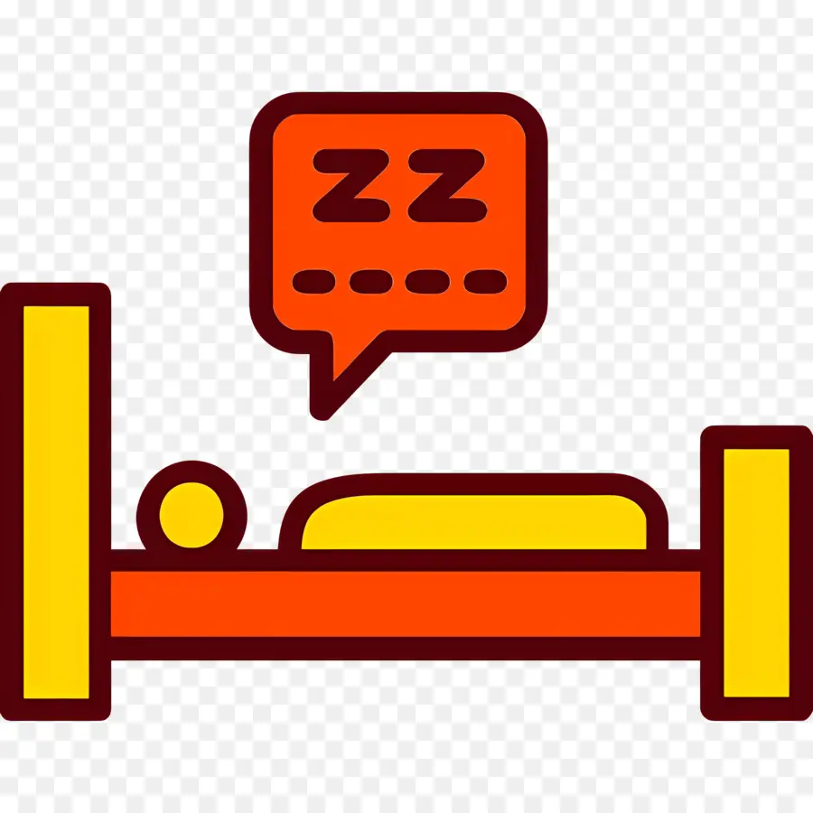 Dormir Zzz，Dormir Au Lit PNG