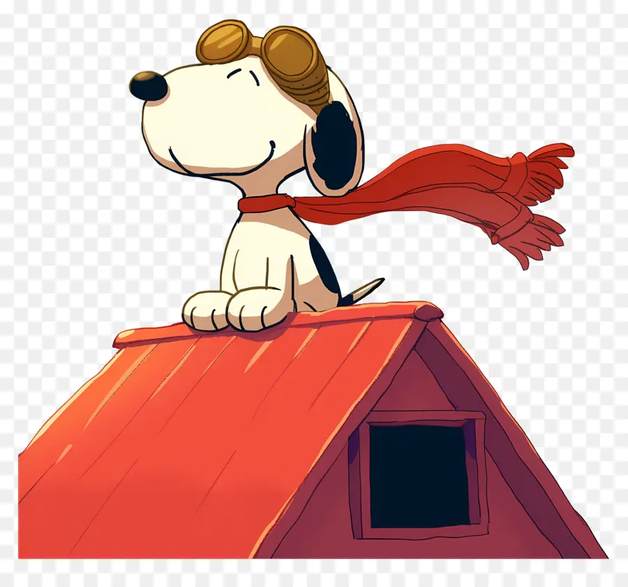 Snoopy，Chien De Dessin Animé Avec Des Lunettes PNG