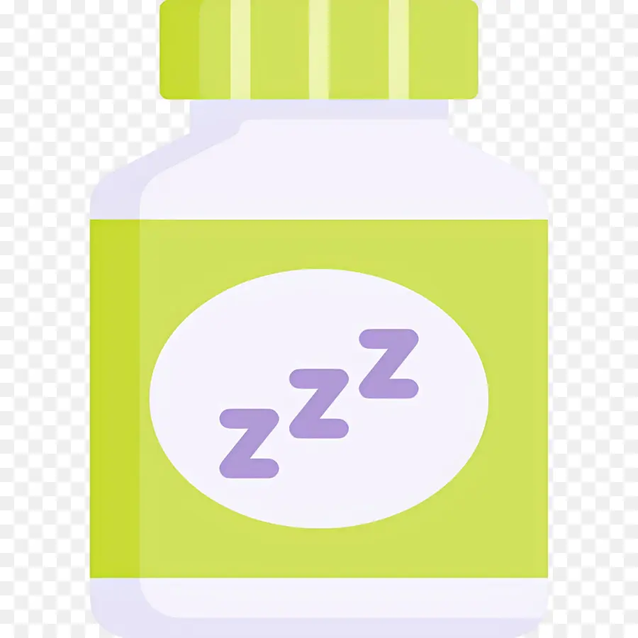 Médecine Du Sommeil，Bouteille De Sommeil Bleue PNG