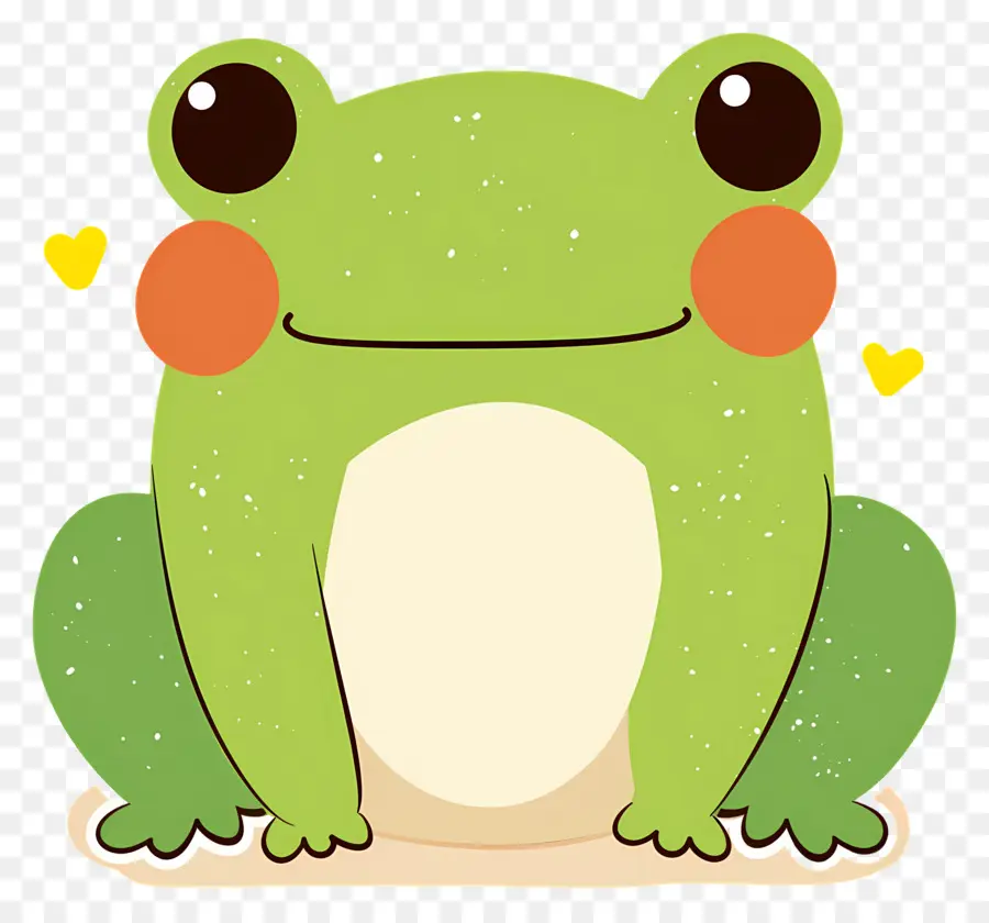 Grenouille De Dessin Animé，Grenouille Verte PNG