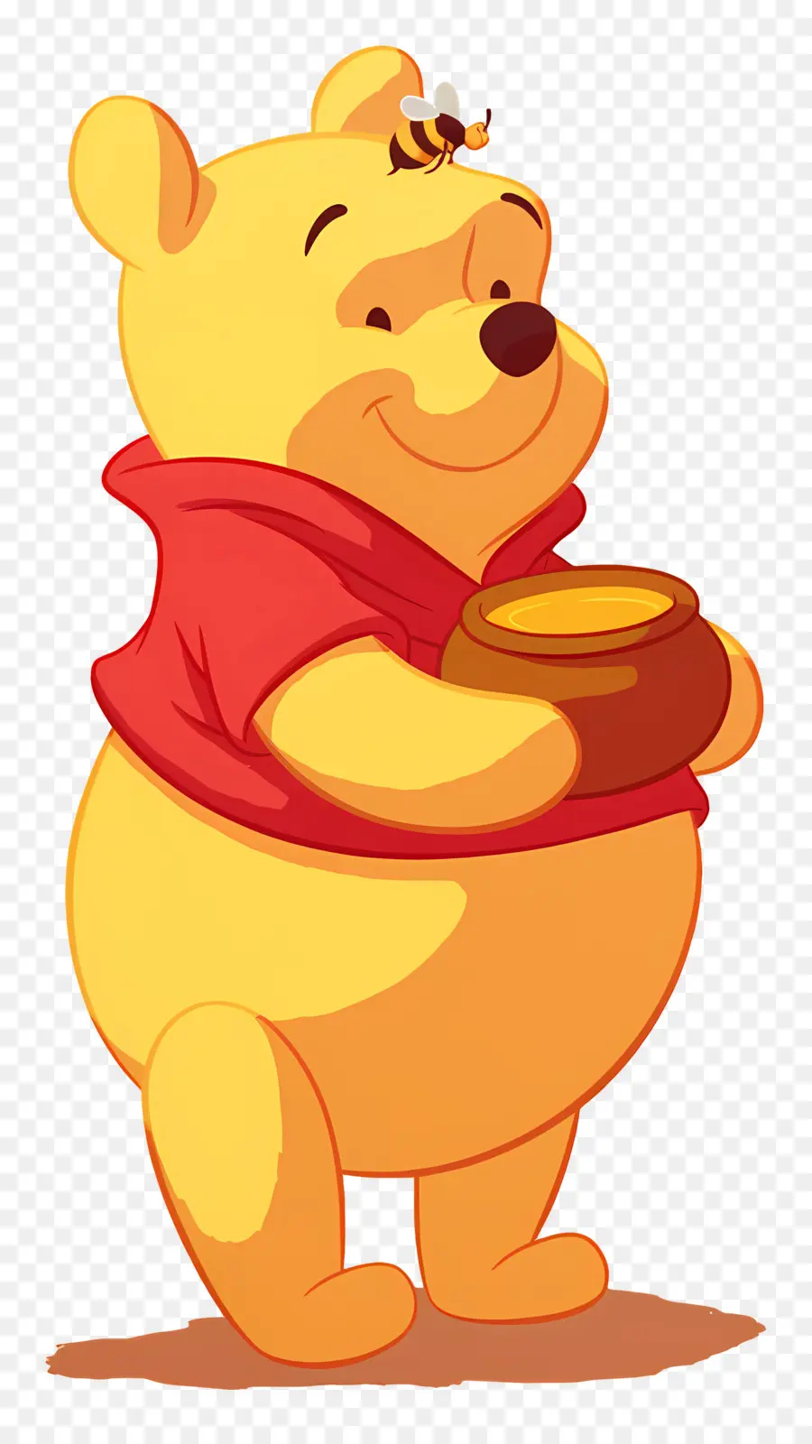 Winnie L'ourson，Ours Jaune Au Miel PNG