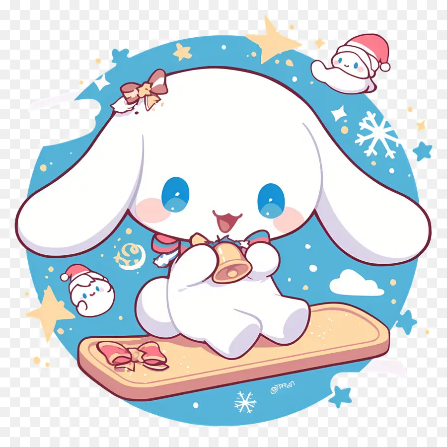 Cannelle Mignonne，Personnage De Dessin Animé Blanc Mignon PNG