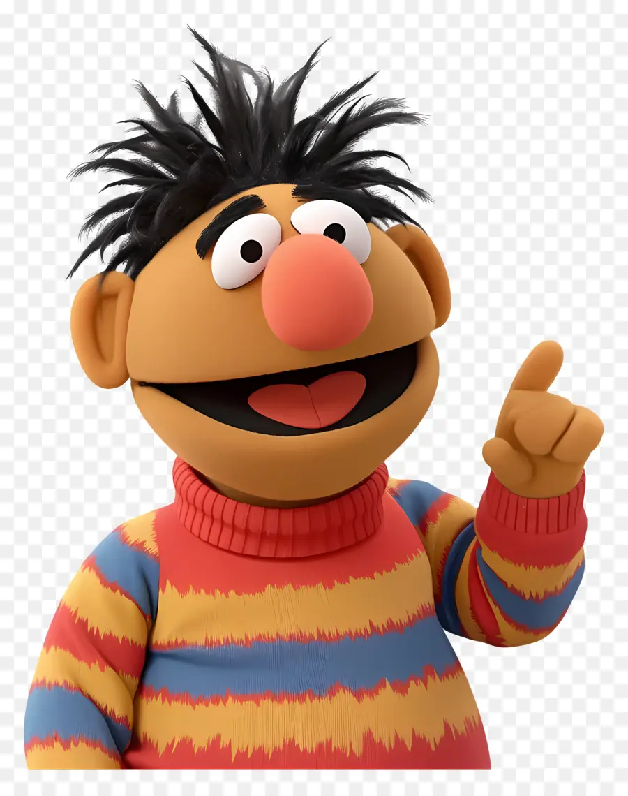 Ernie，Personnage De Dessin Animé PNG