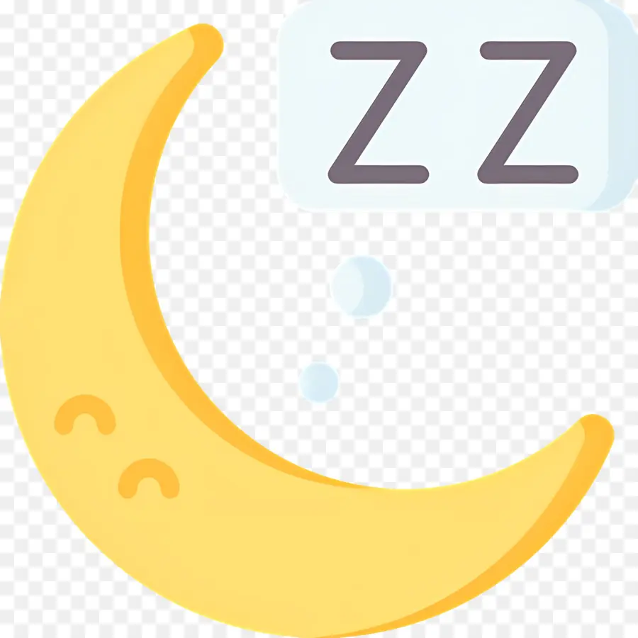 Dormir Zzz，Lune PNG