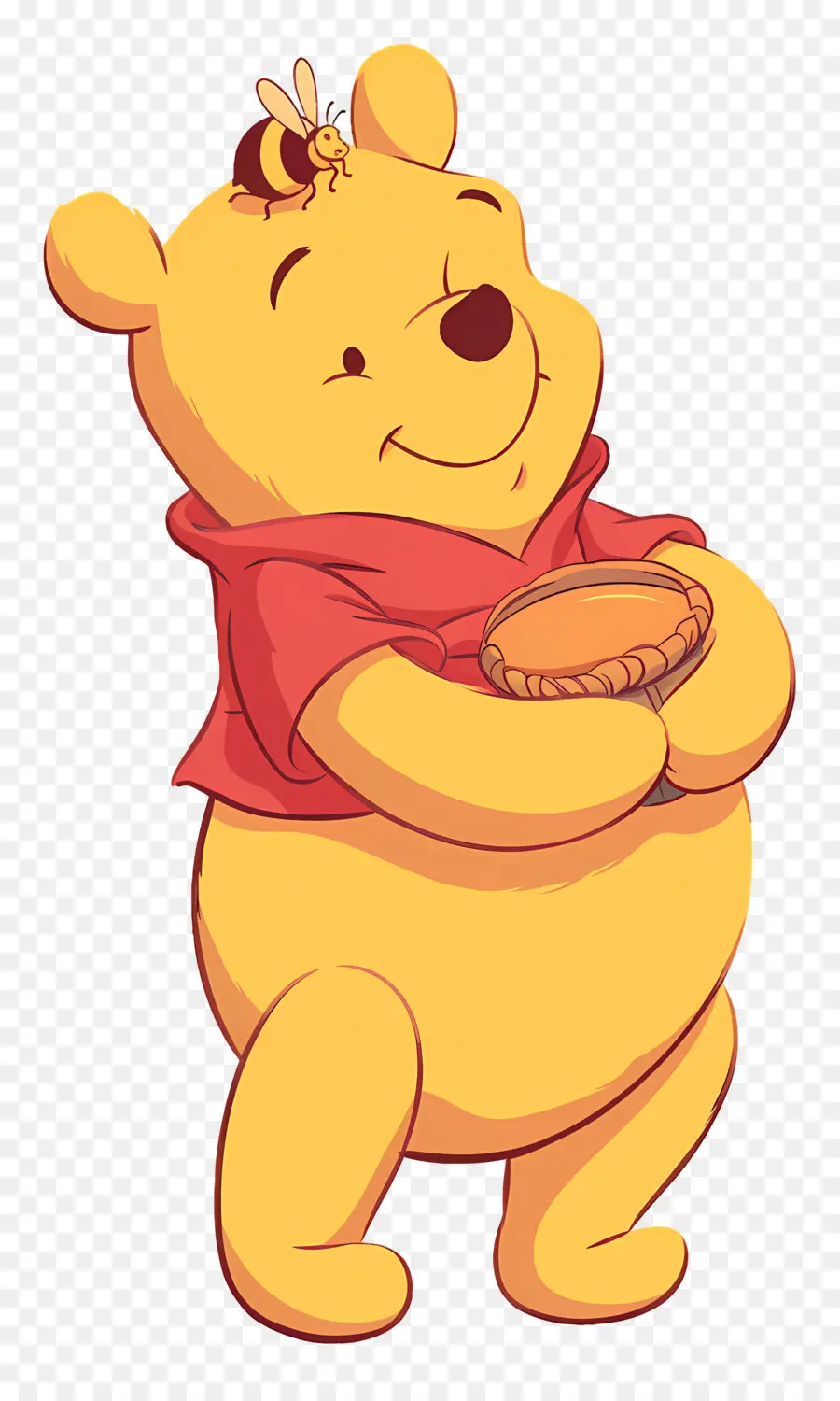 Winnie L'ourson，Ours Jaune Au Miel PNG