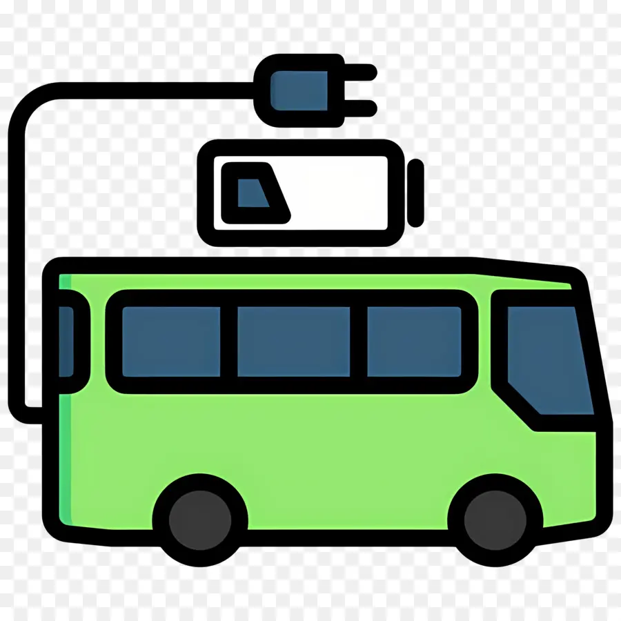 Durabilité，Autobus électrique PNG