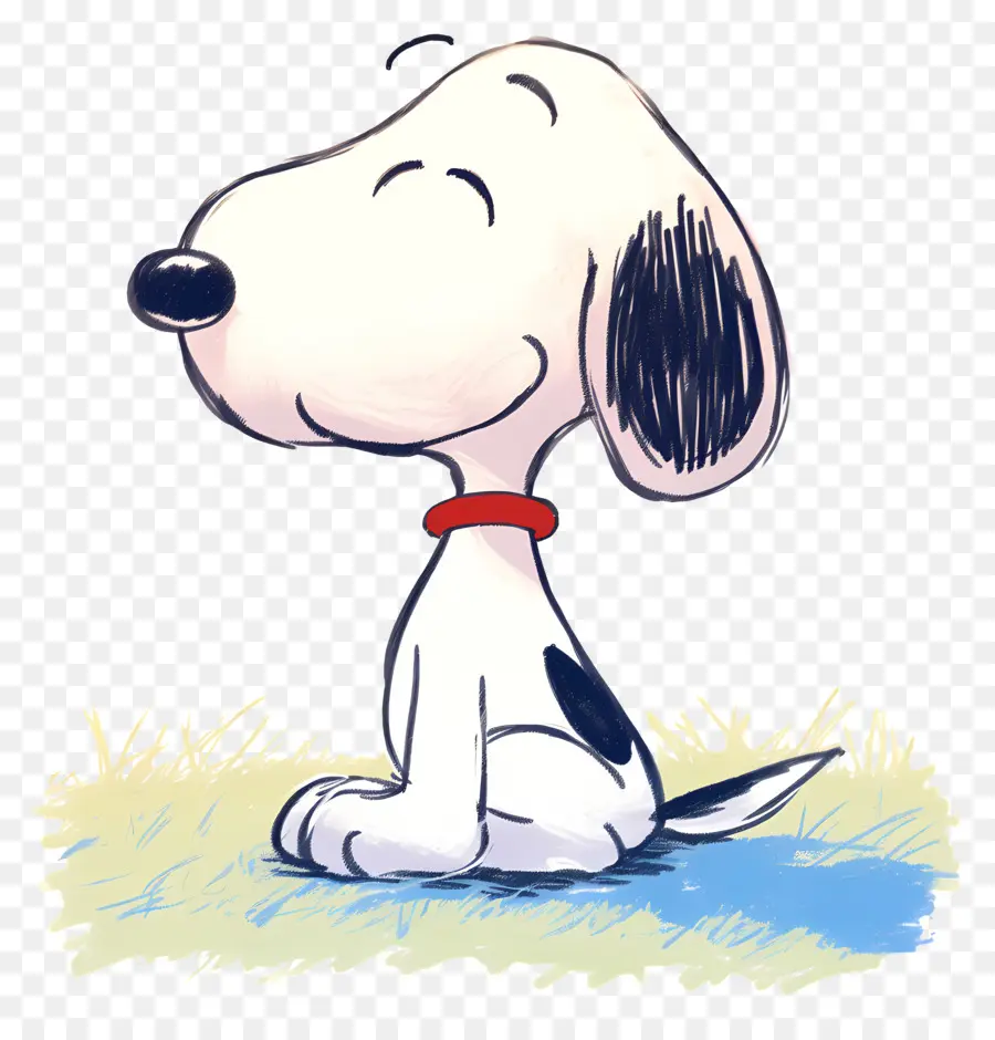 Snoopy，Dessin Animé Chien Séance PNG