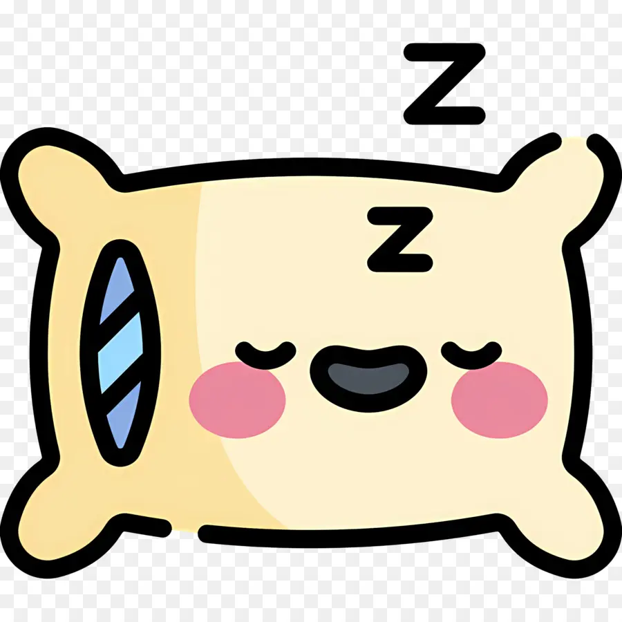 Dormir Zzz，Oreiller Avec Des Z PNG