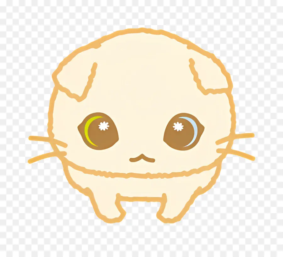 Bosanimal，Chat De Dessin Animé Jaune PNG