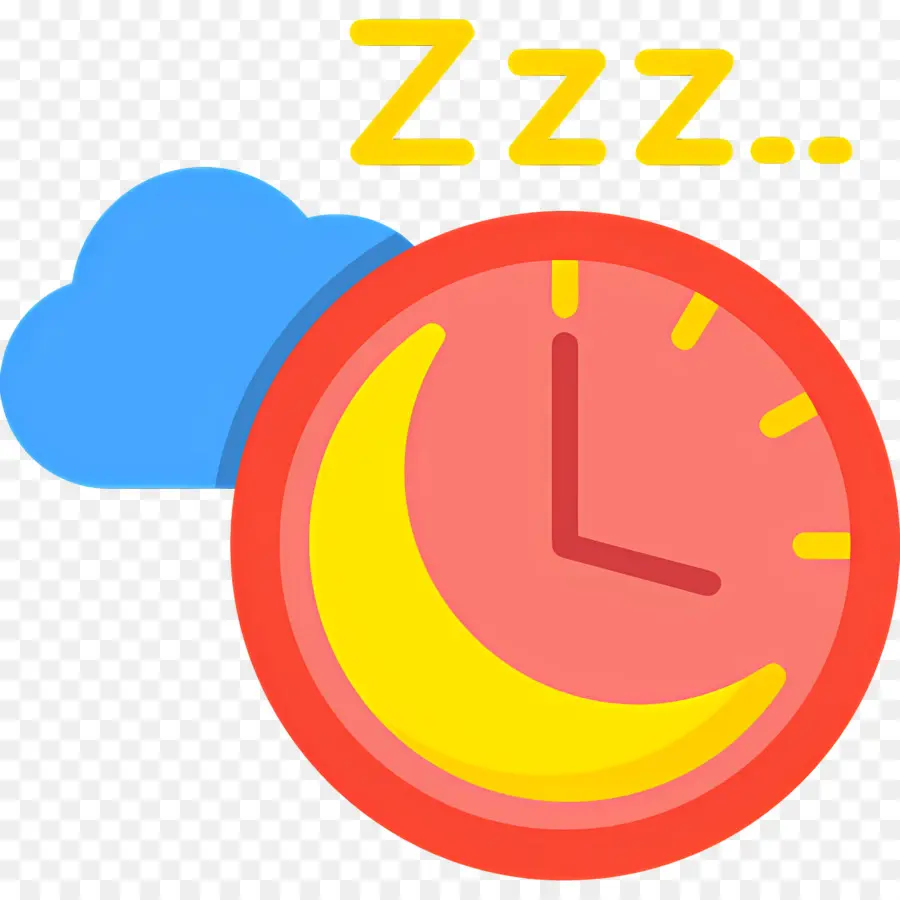 Dormir Zzz，Horloge Endormie PNG