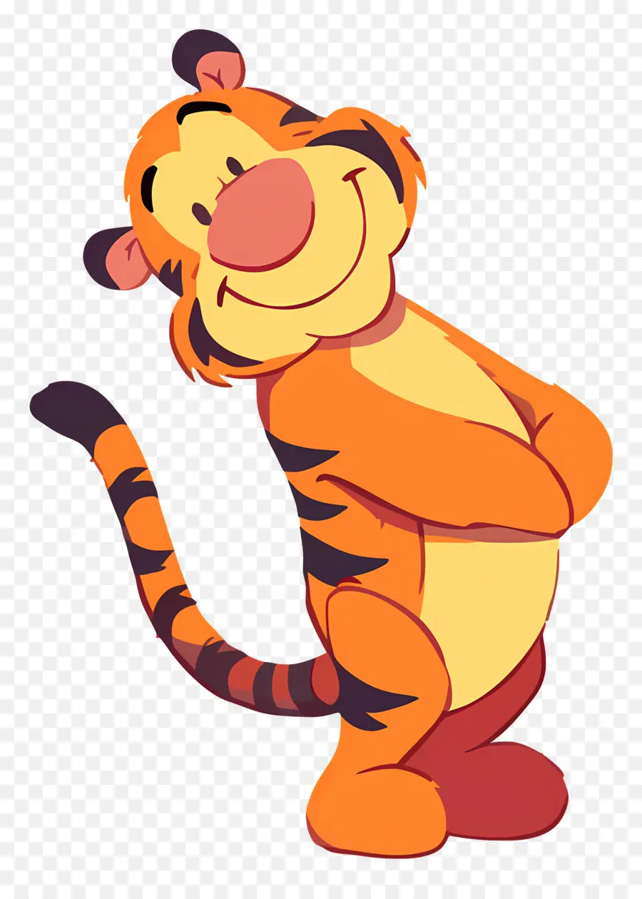 Tigrou，Tigre Orange PNG