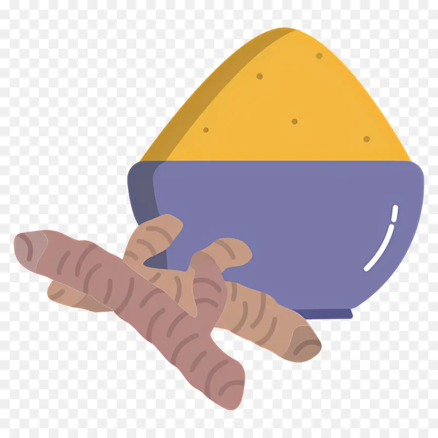 Curcuma，Racine PNG