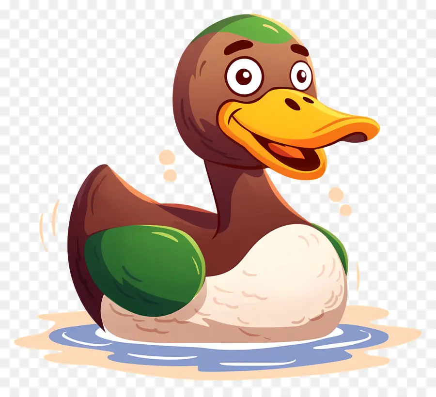 Caricature De Canard，Canard De Dessin Animé PNG