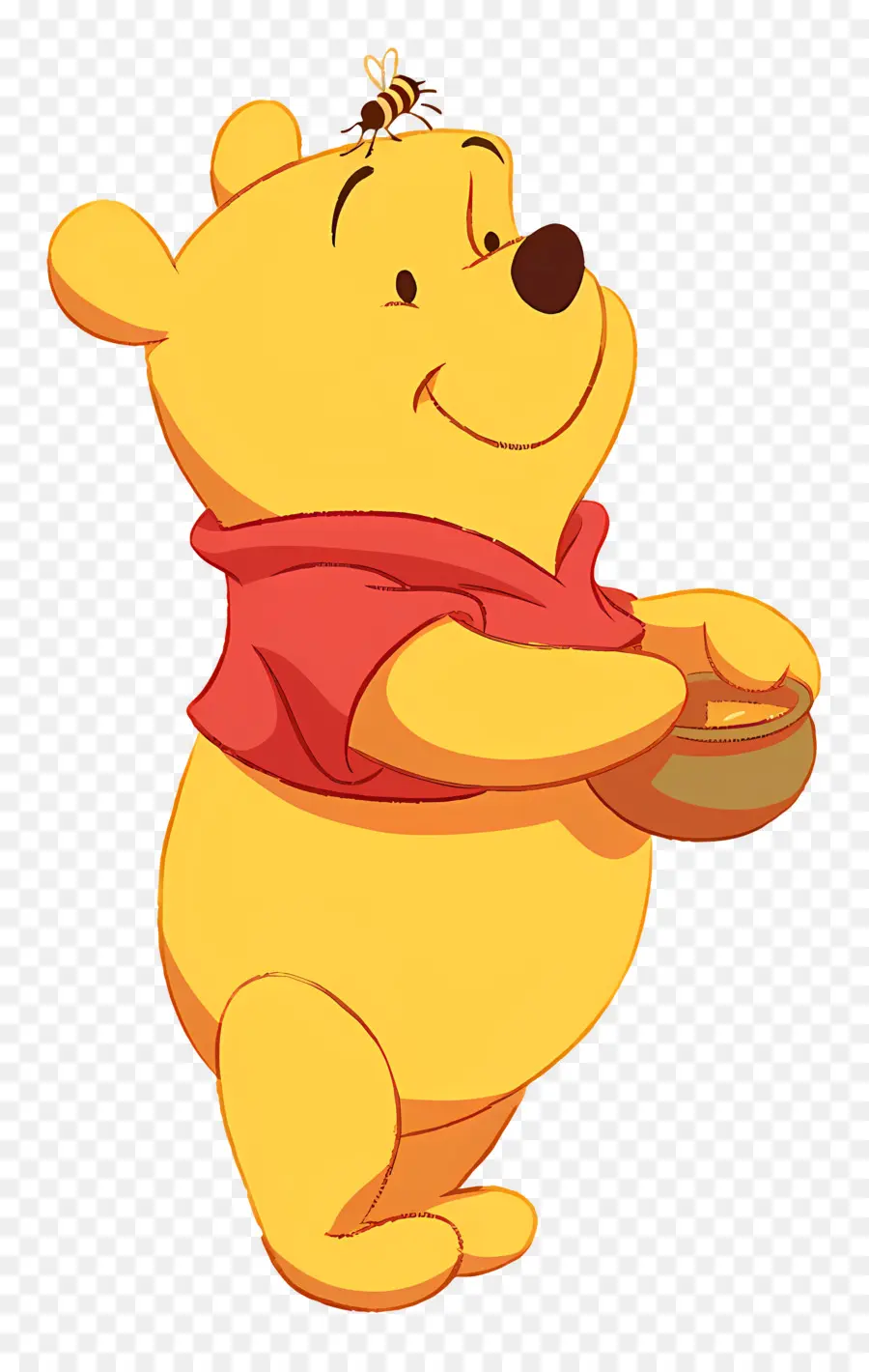 Winnie L'ourson，Ours Jaune Au Miel PNG