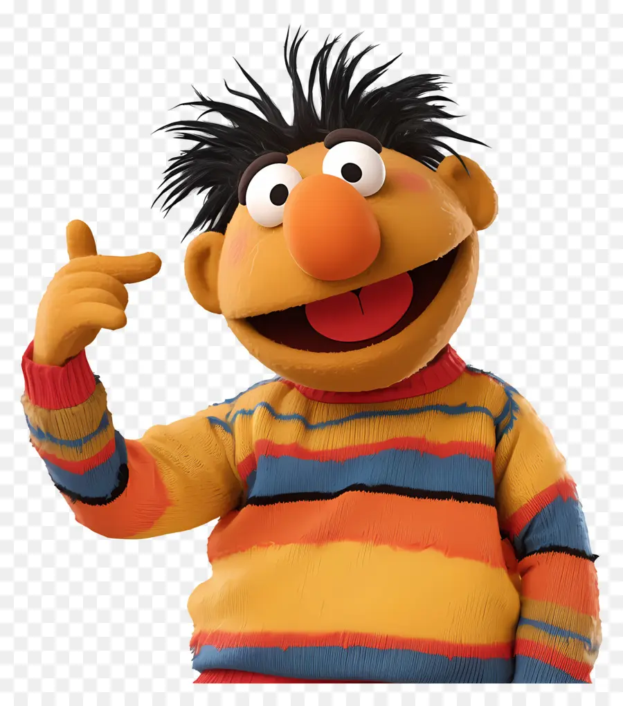 Ernie，Personnage De Dessin Animé PNG