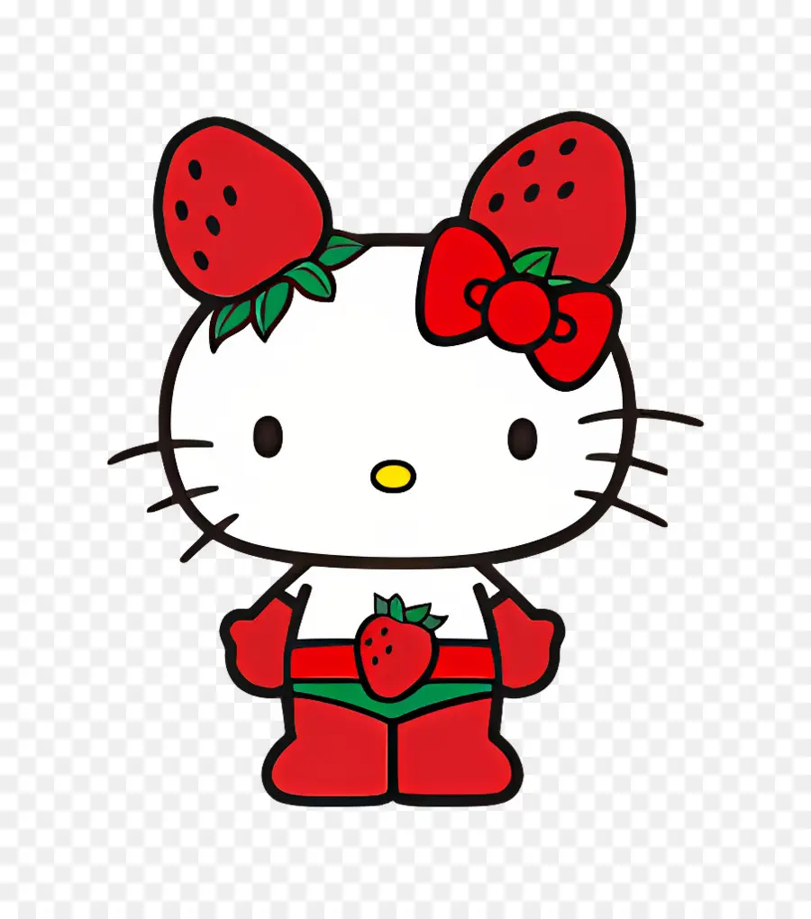 Ichigoman，Chat Fraise PNG