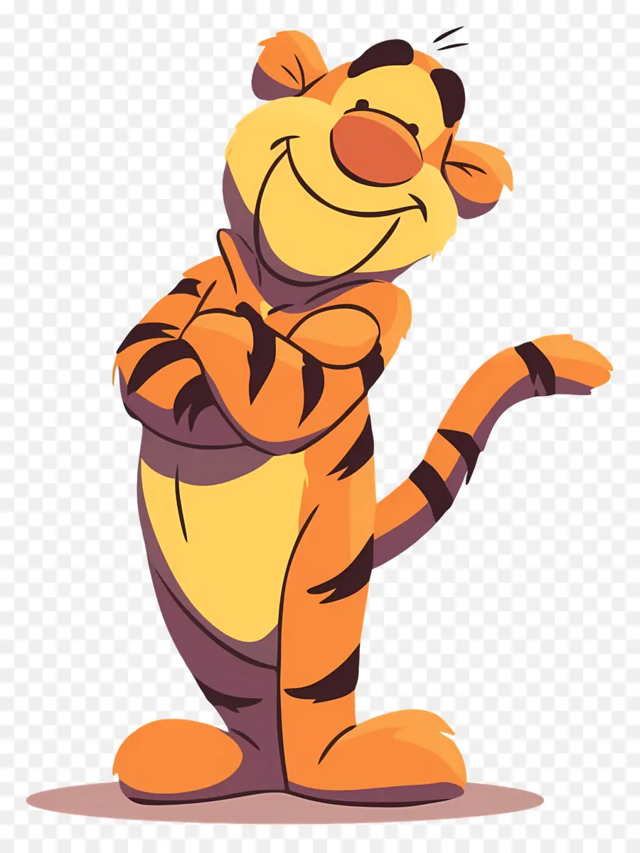 Tigrou，Tigre Orange PNG