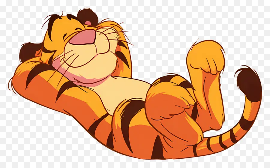 Tigrou，Tigre Orange PNG