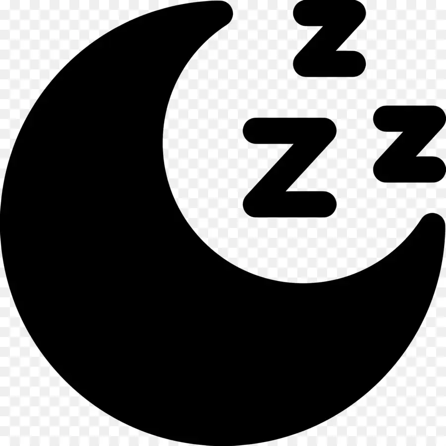 Dormir Zzz，Lune Avec Des Z PNG