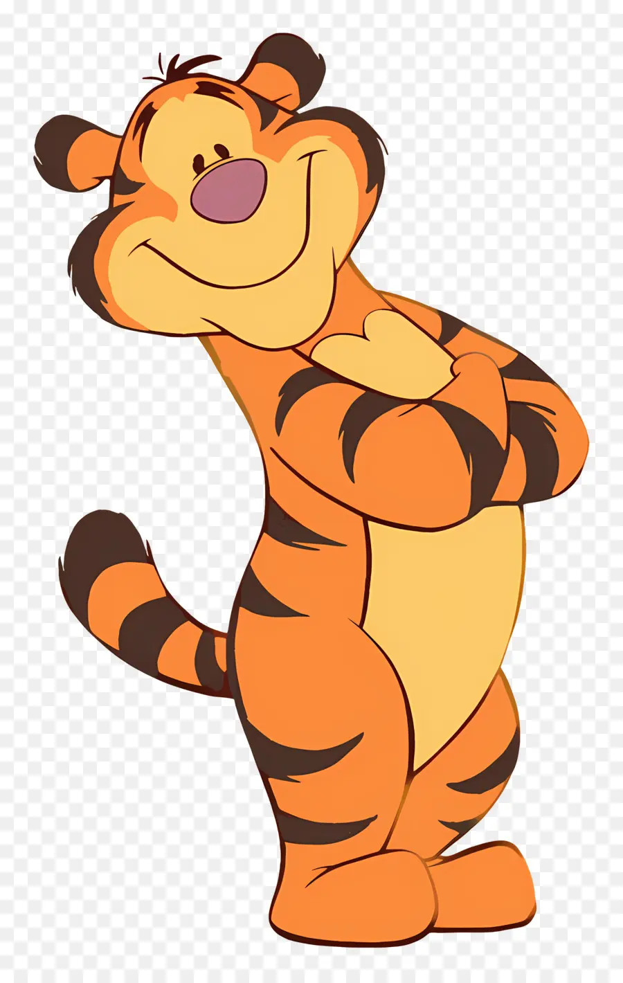 Tigrou，Tigre Orange PNG