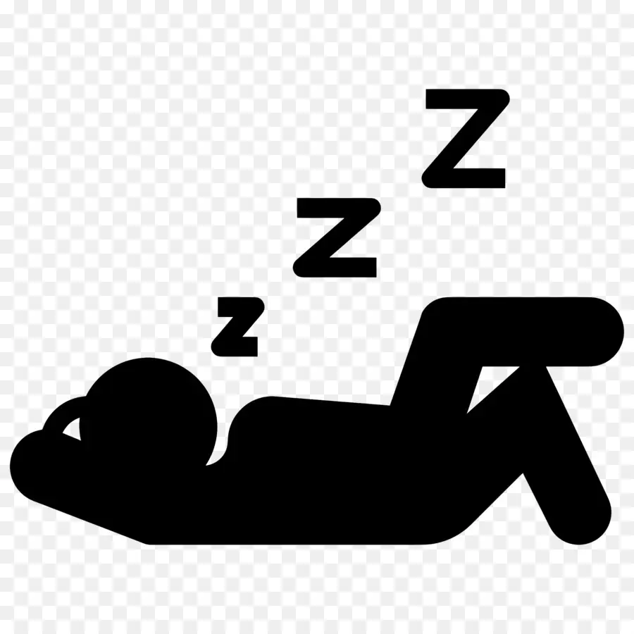 Dormir Zzz，Silhouette Endormie PNG