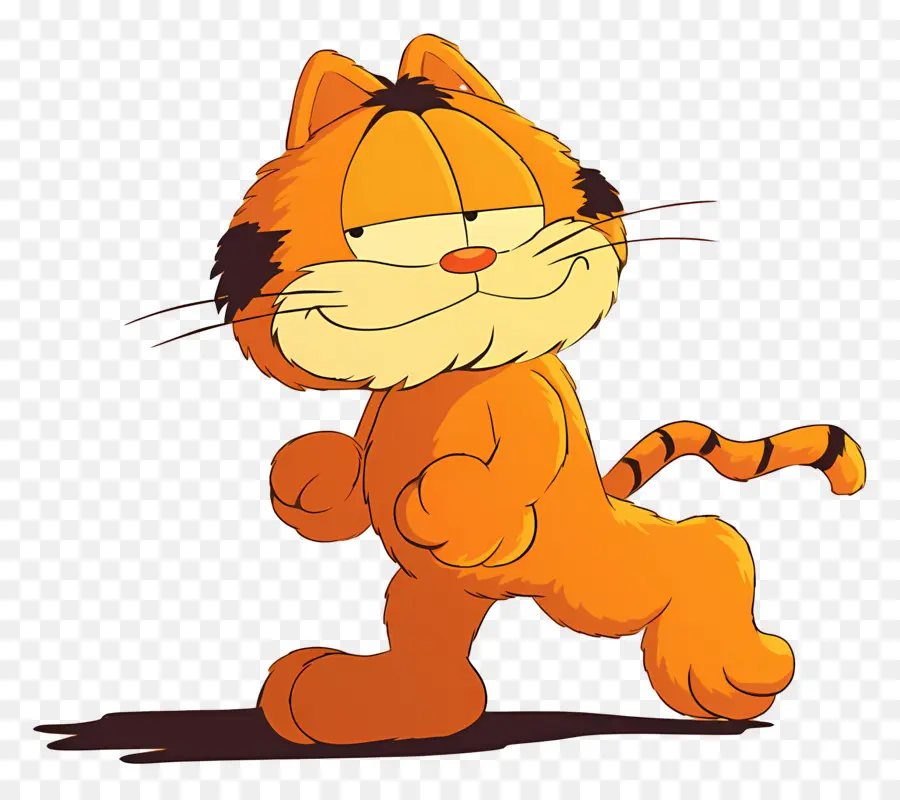 Garfield，Chat Orange PNG