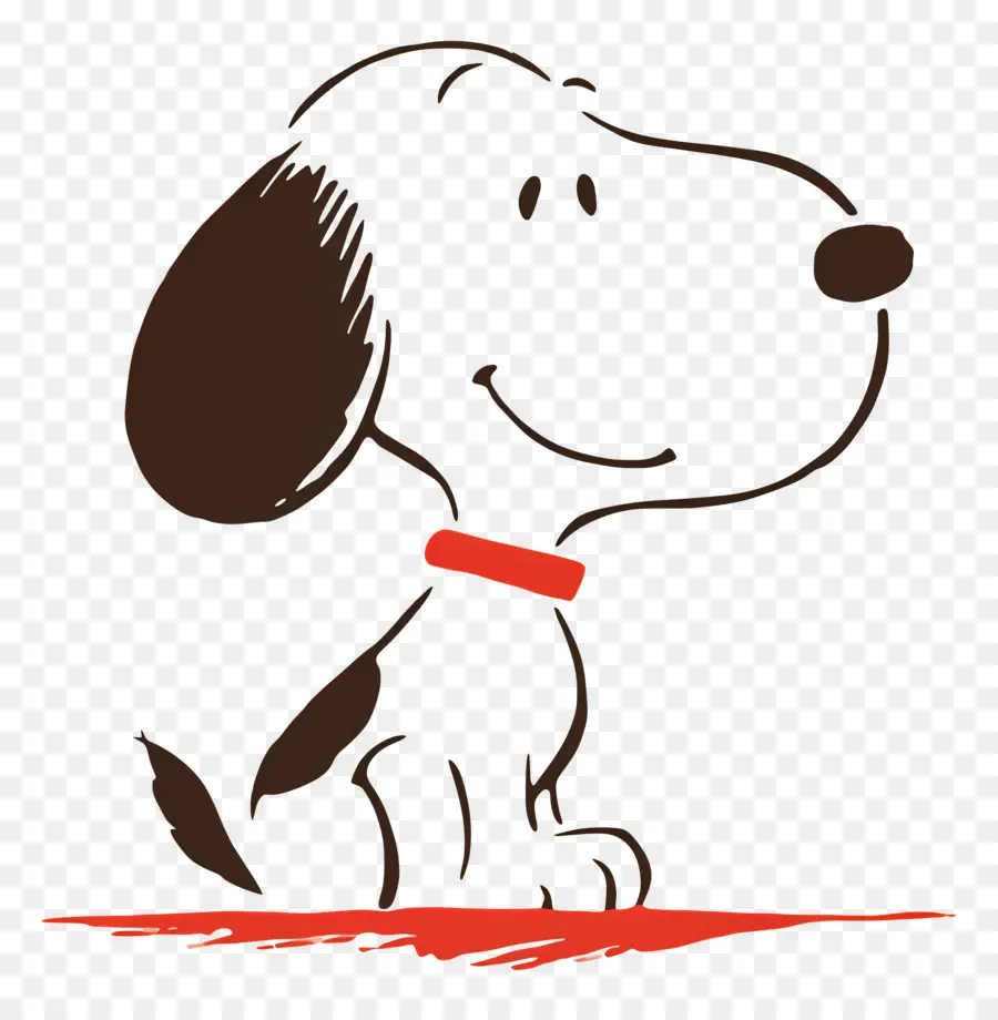 Snoopy，Croquis De Chien De Dessin Animé PNG