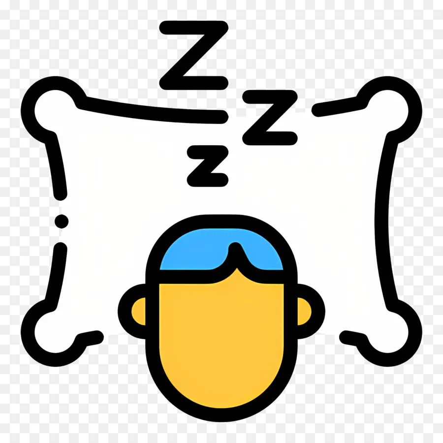 Dormir Zzz，Personne Endormie PNG