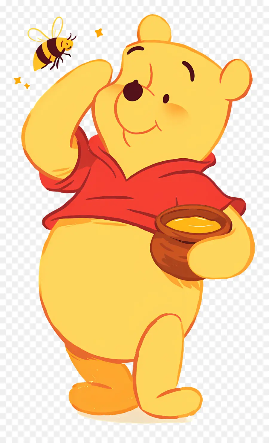 Winnie L'ourson，Ours Au Miel PNG