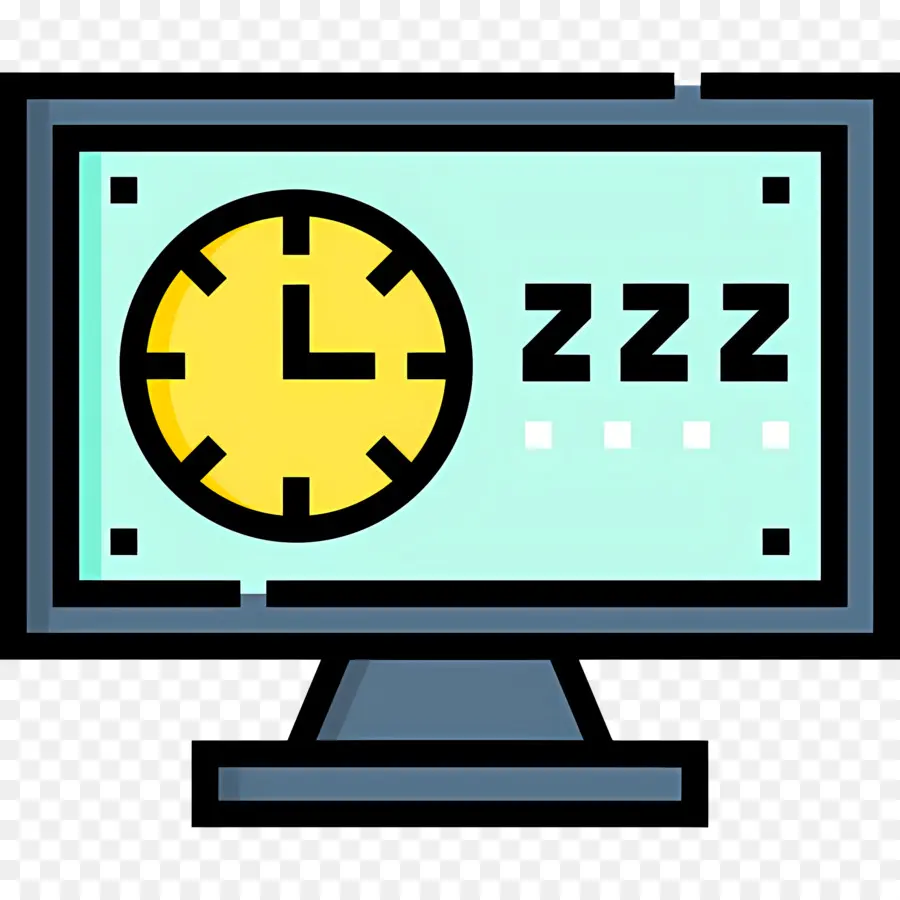 Surveillance Du Sommeil，Écran Du Mode Veille PNG