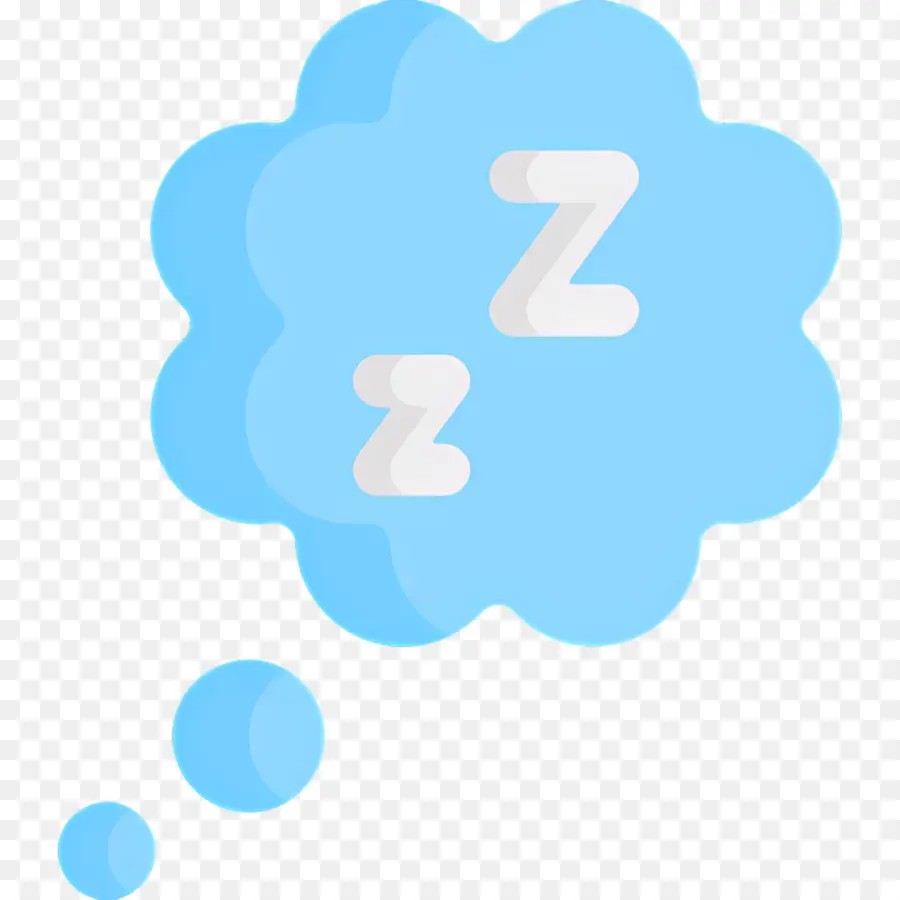 Dormir Zzz，Nuage De Sommeil PNG