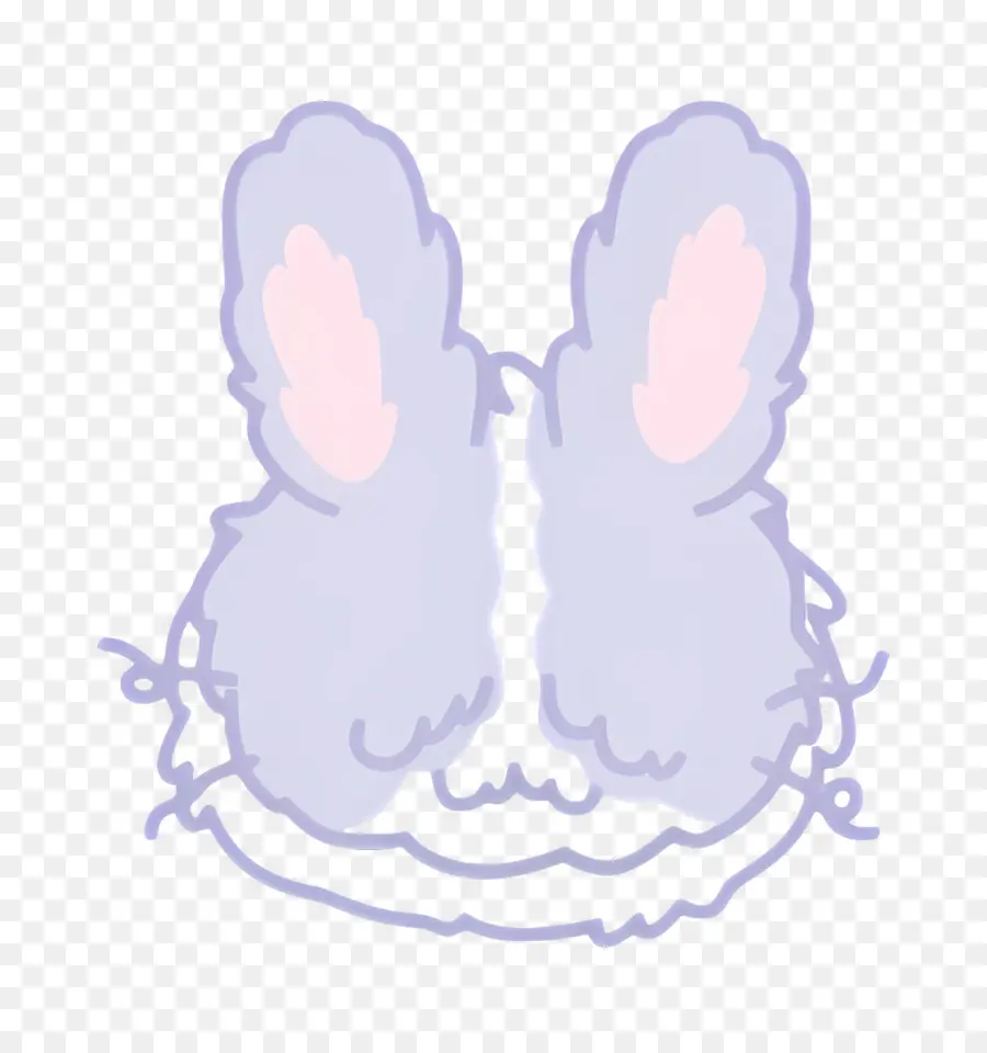 Bosanimal，Lapin Moelleux Violet PNG