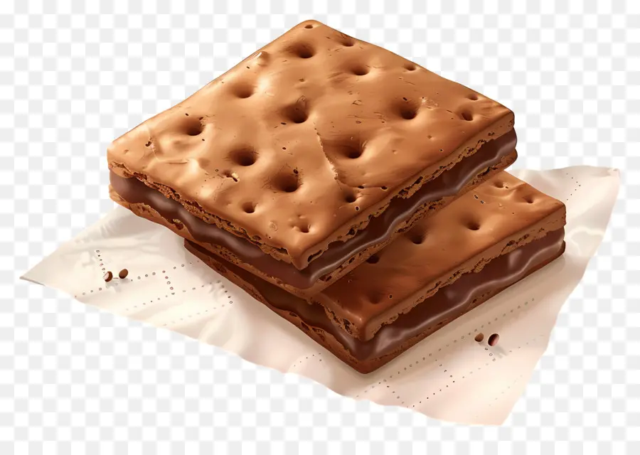 Biscuits Au Bourbon，Sandwich Au Chocolat PNG