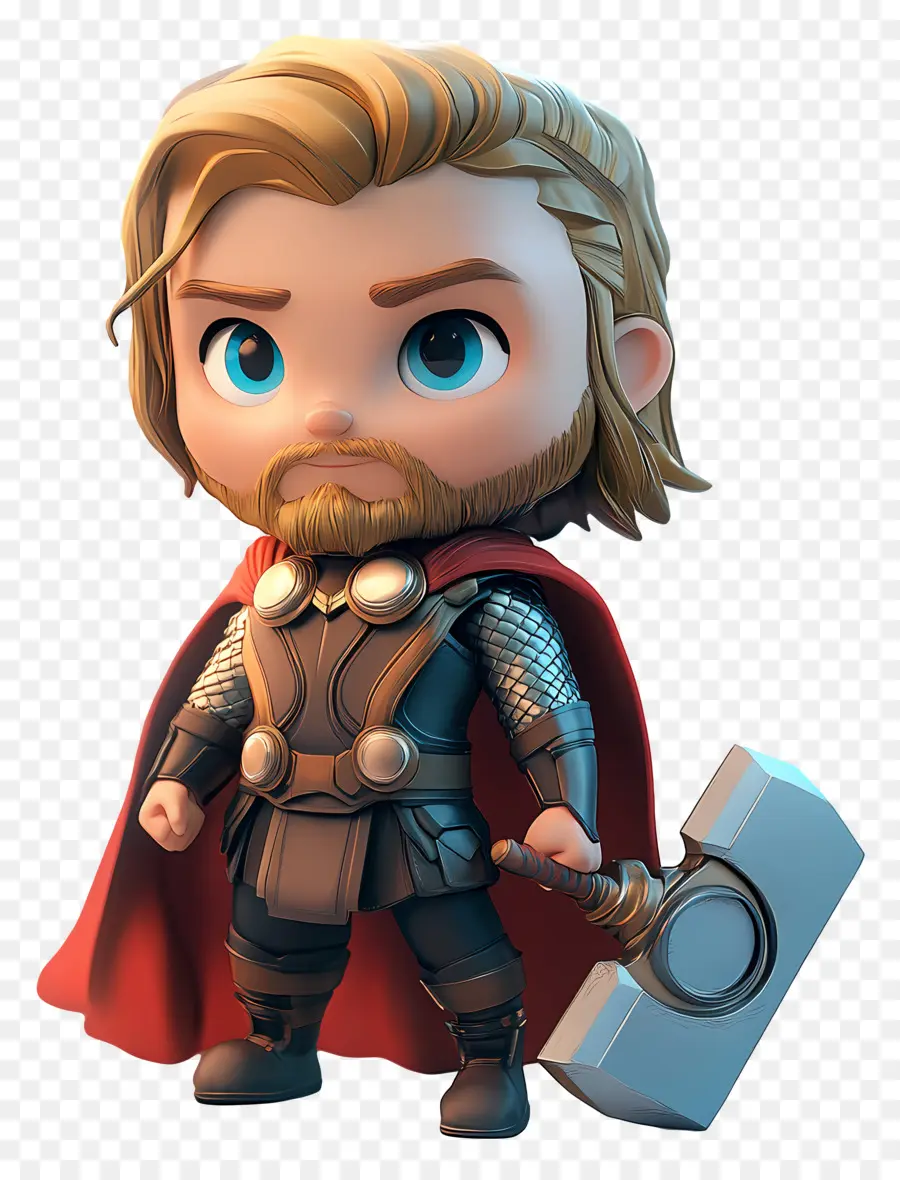 Thor，Héros Chibi PNG