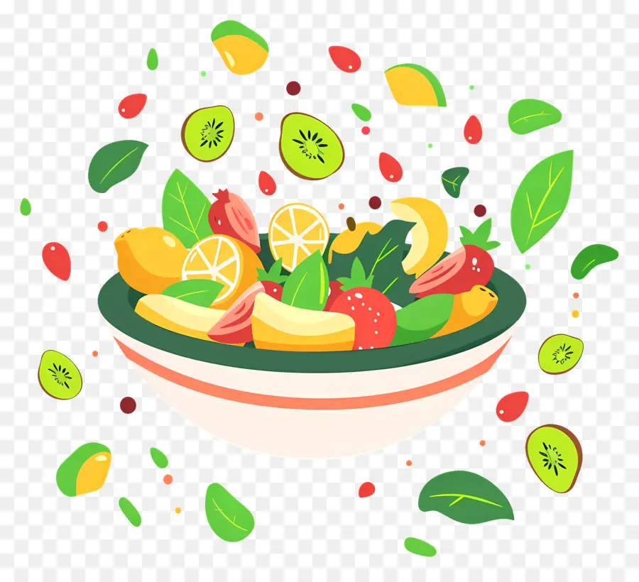 Salade De Fruits，Bol PNG