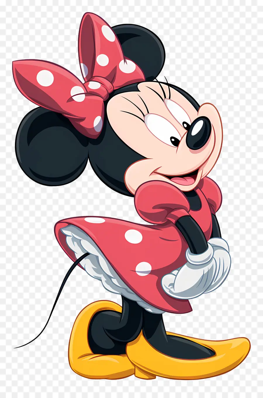 Minnie Souris，Souris De Dessin Animé PNG