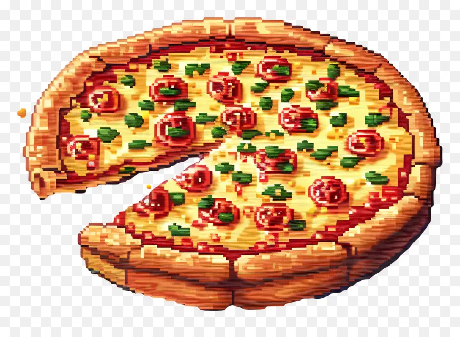 Pizza Pixel，Pizza PNG