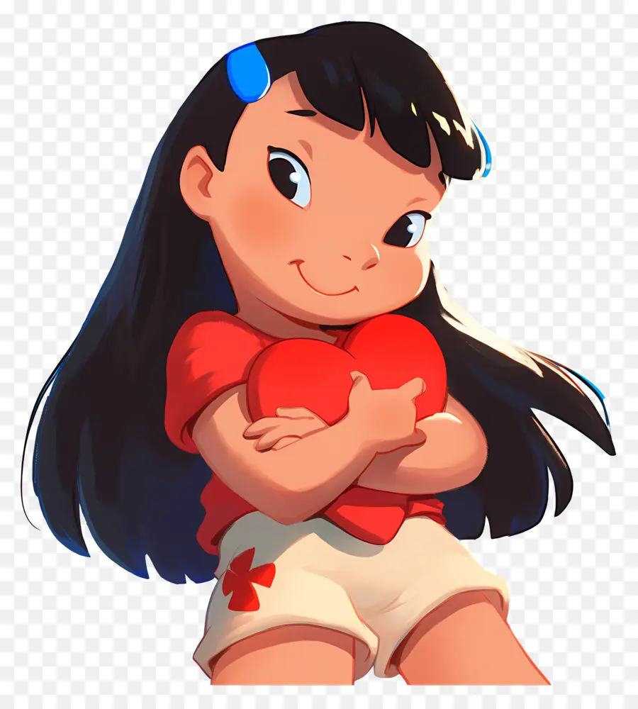 Lilo Pelekaï，Fille De Dessin Animé PNG