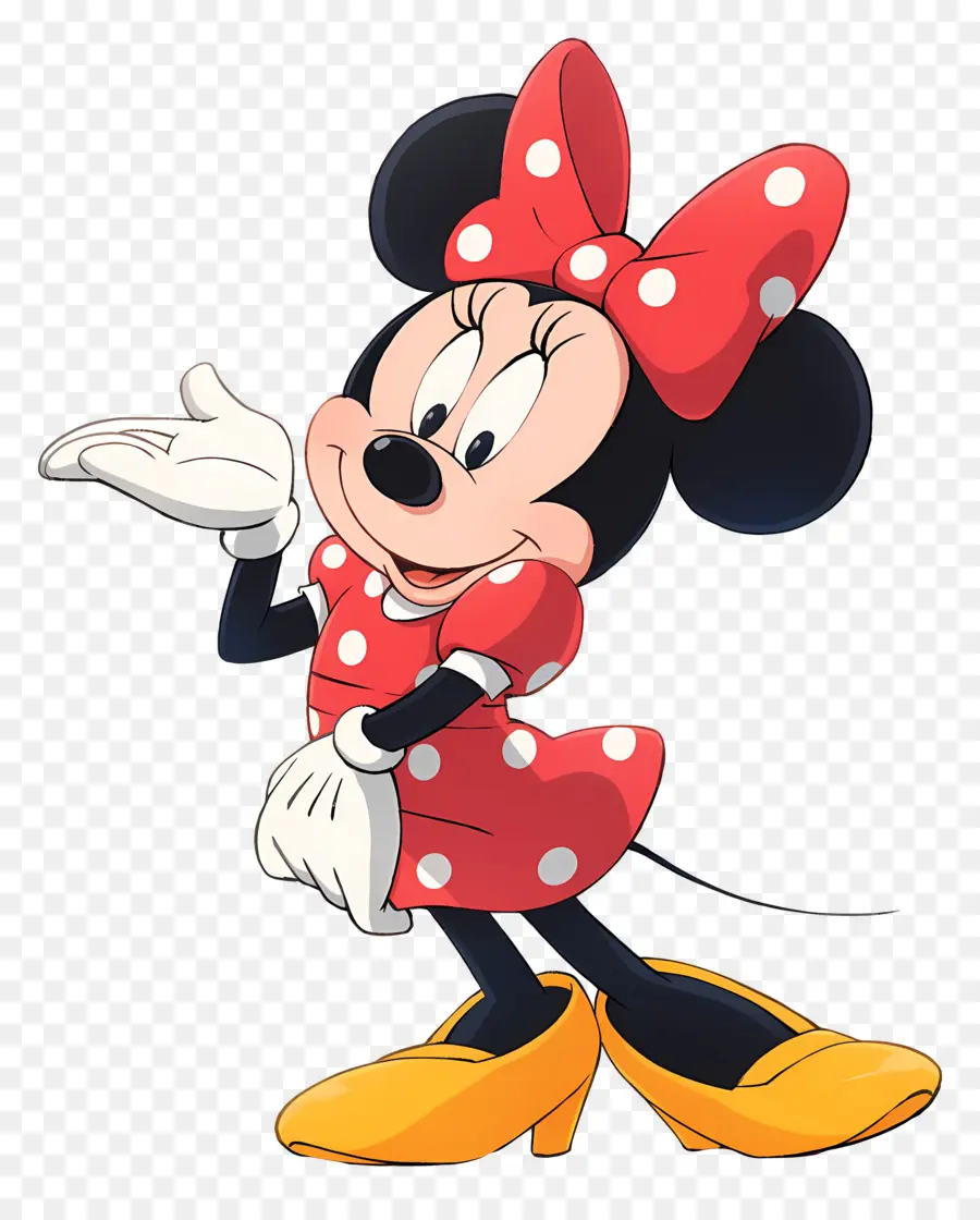 Minnie Souris，Souris De Dessin Animé PNG