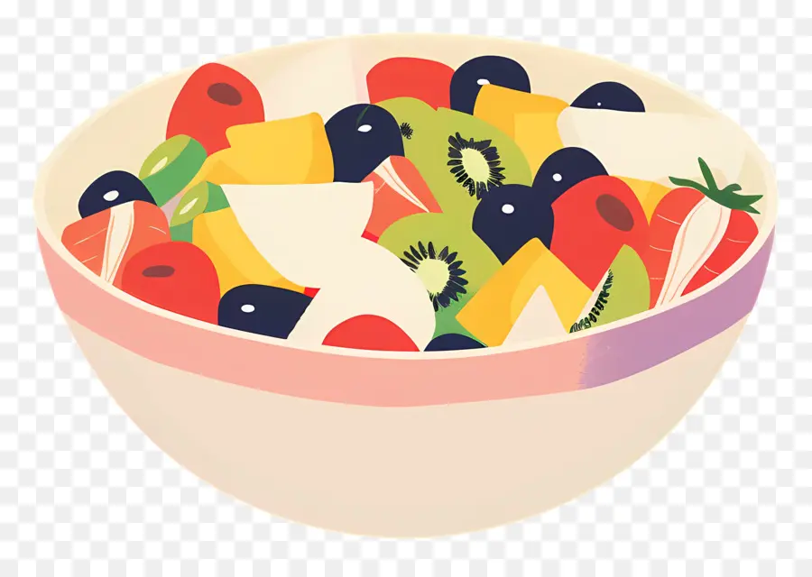 Salade De Fruits，Bol De Fruits PNG