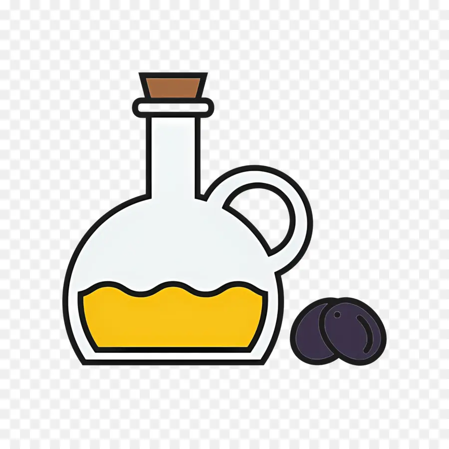 Huile De Cuisson，Bouteille D'huile D'olive PNG