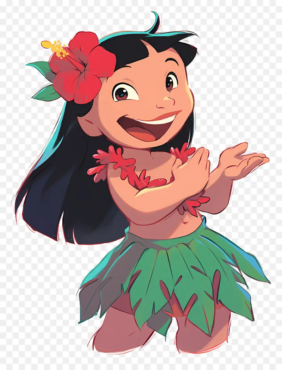 Lilo Pelekaï，Fille De Hula PNG