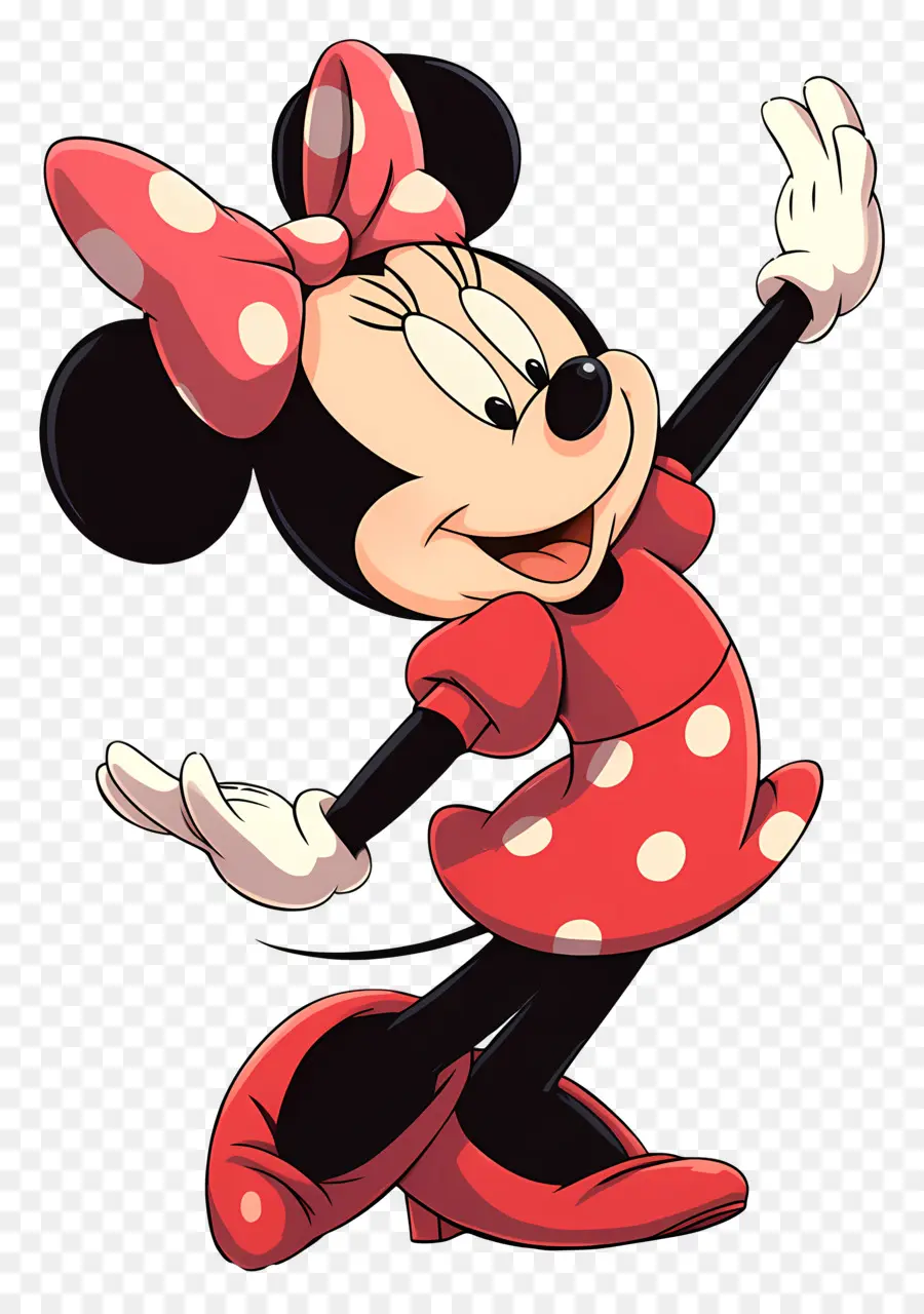 Minnie Souris，Souris De Dessin Animé PNG