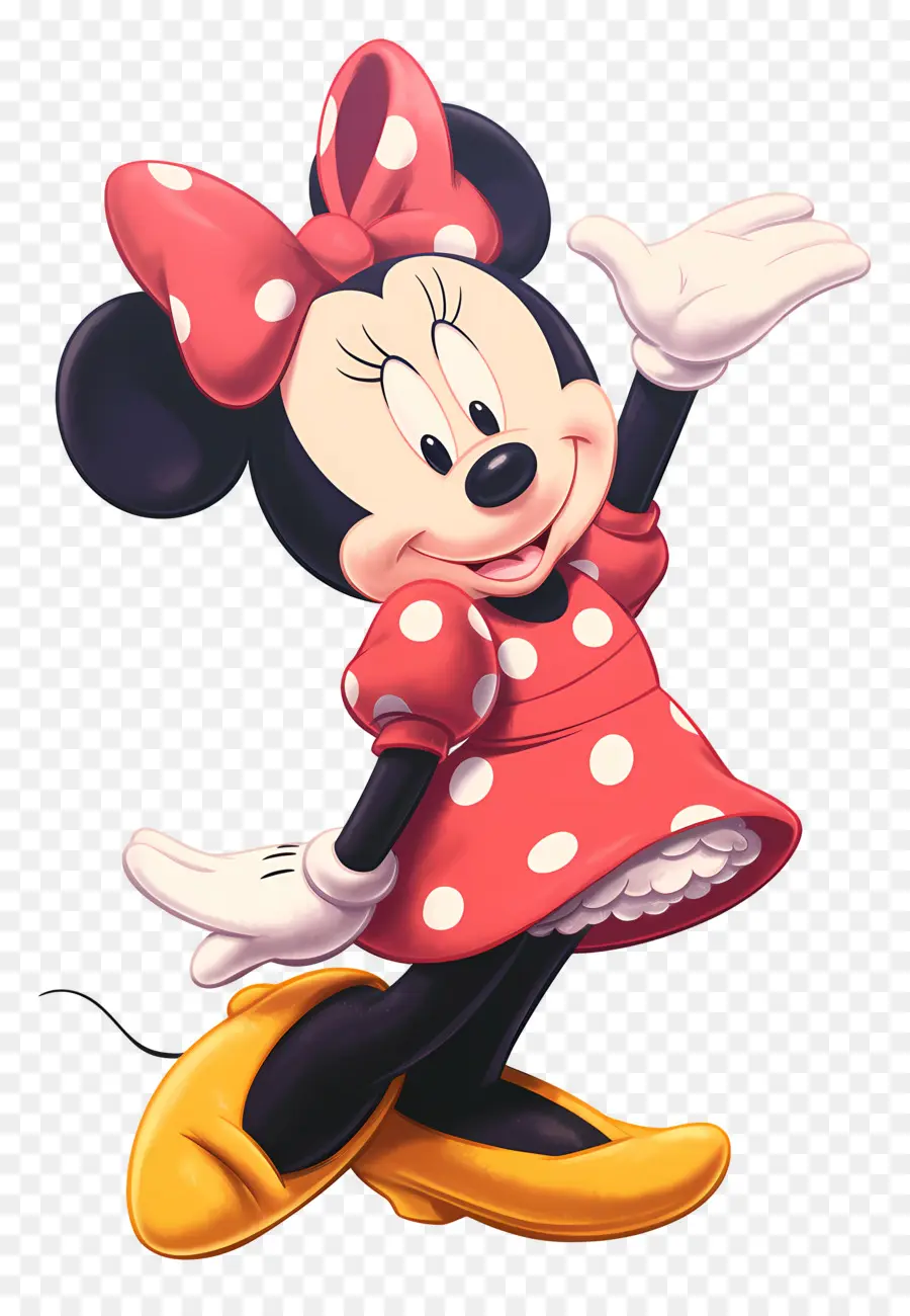 Minnie Souris，Souris De Dessin Animé PNG