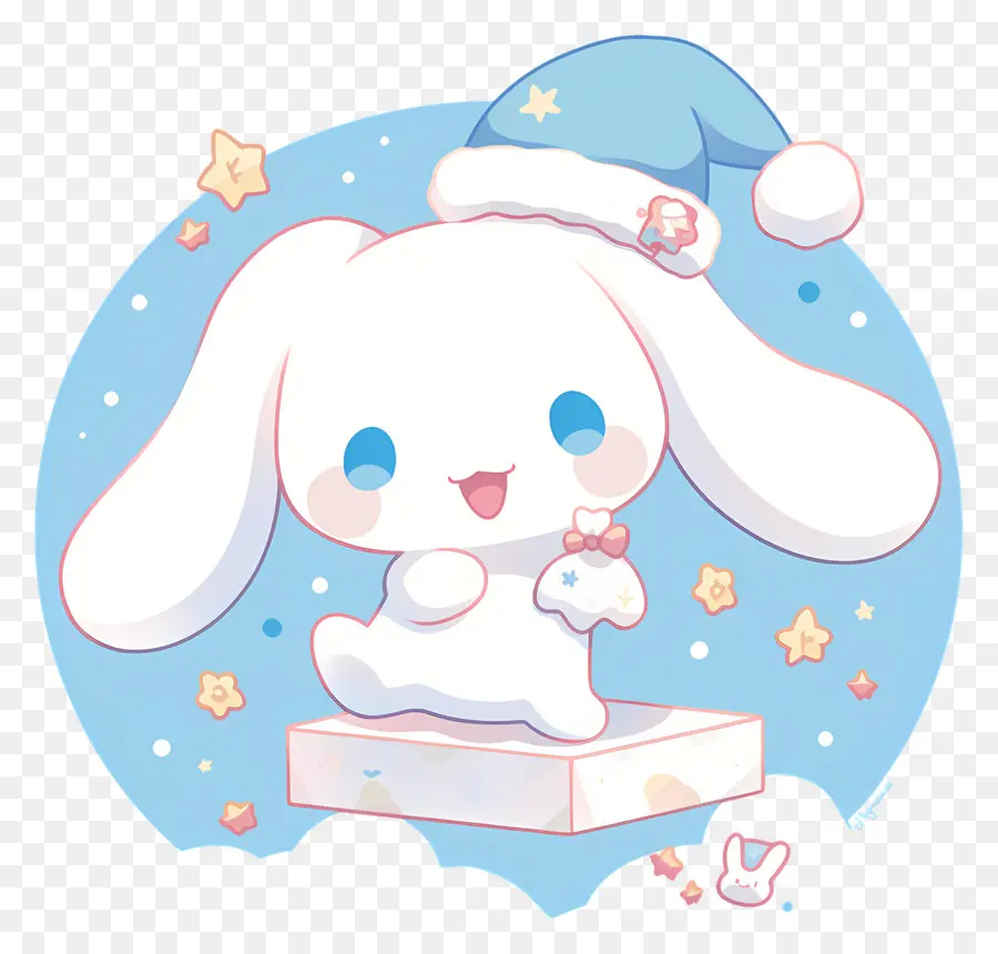 Cannelle Mignonne，Lapin Mignon Avec Cloche PNG