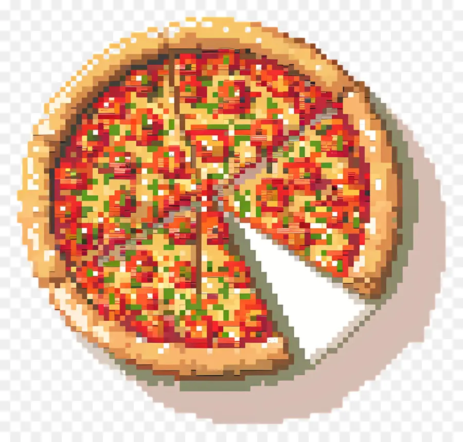 Pizza Pixel，Pizza PNG