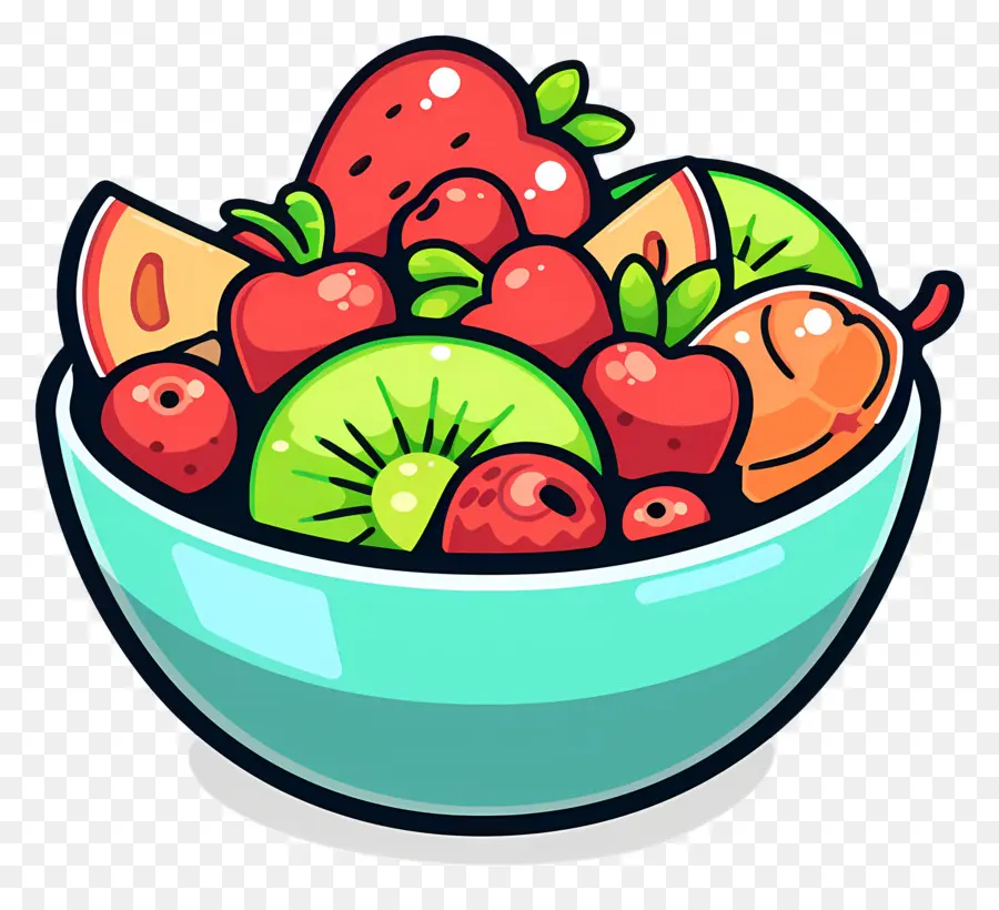 Salade De Fruits，Bol PNG