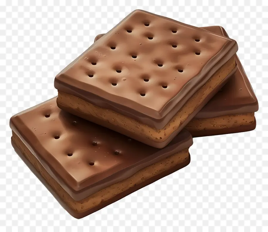 Biscuits Au Bourbon，Craquelins Au Chocolat PNG