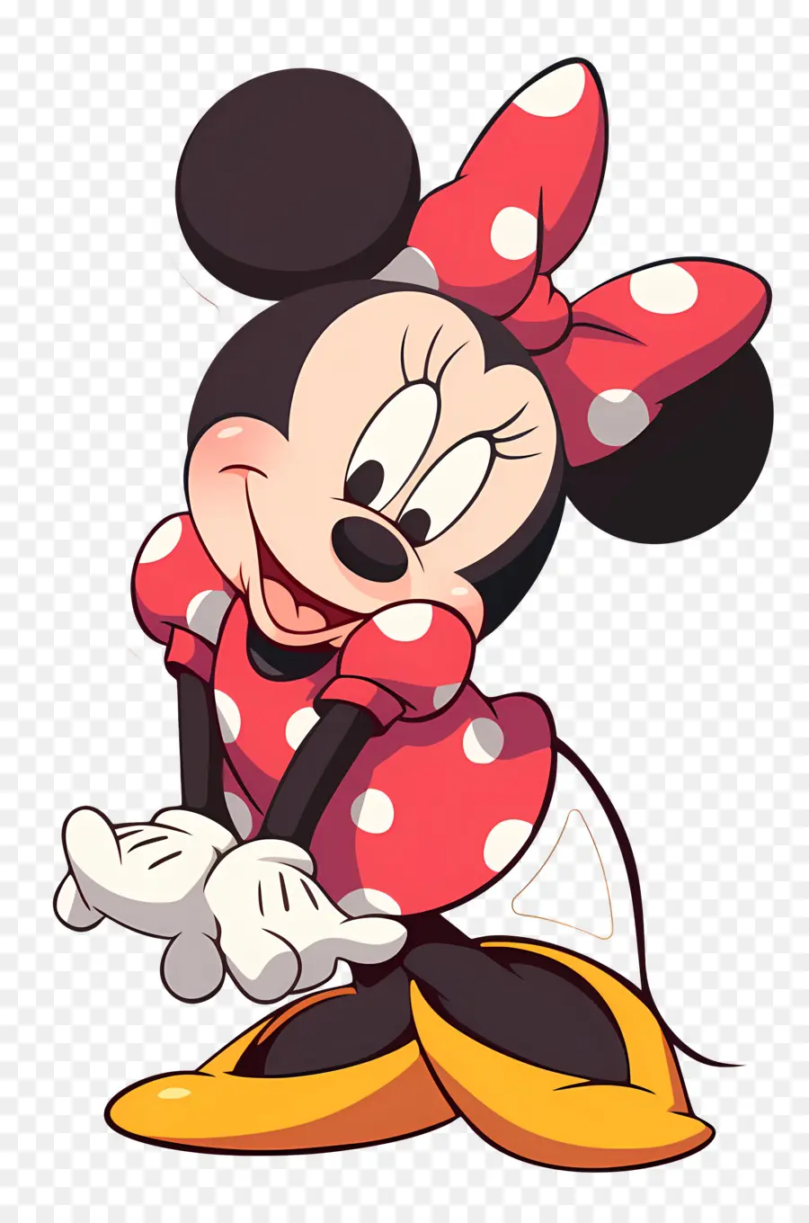 Minnie Souris，Souris De Dessin Animé PNG